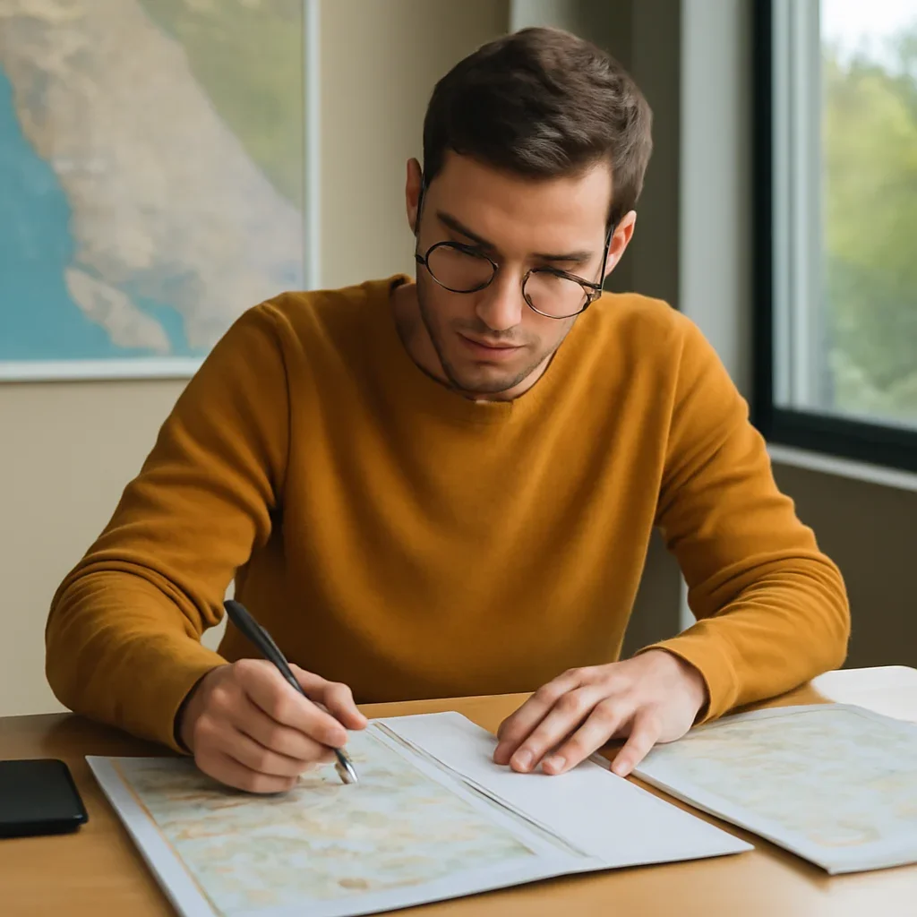 Learner preparing for a Transportation Endorsement Course BC training day across British Columbia