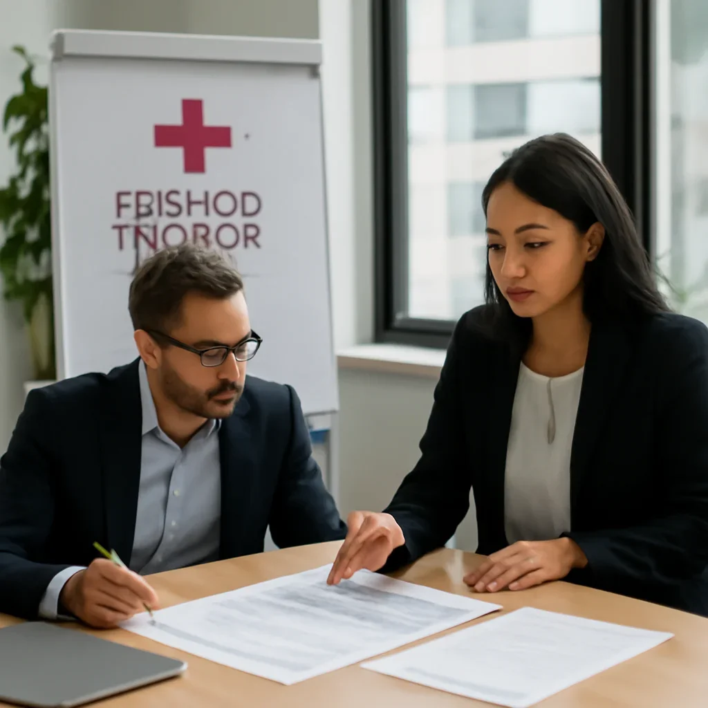 Employer planning first aid training for a British Columbia team